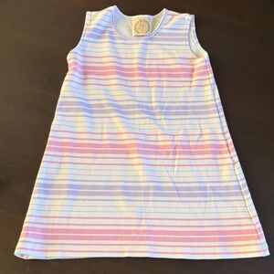 The Beaufort Bonnet Company Striped Pink and Purple Dress
